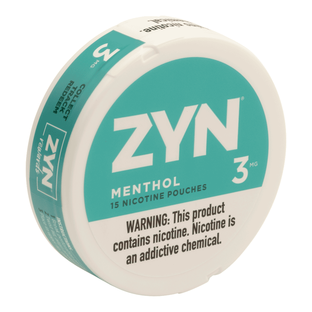 Menthol 3MG Nicotine Pouches, , cigars